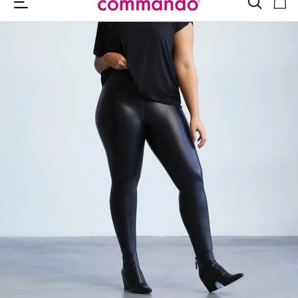 Commando faux leather leggings size 3X - Picture 4 of 6